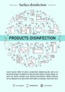 Products disinfection brochure
