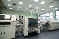 Production of electronic components at high-tech