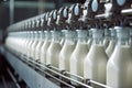 Production factory dairy bottle manufacture metal industrial technology milk line drink