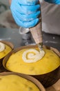 Production of homemade panettone