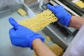 Production of instant noodles