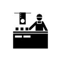 Production, job, man, manufacturing, engineer icon. Element of manufacturing icon. Premium quality graphic design icon. Signs and