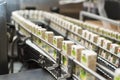 production of juices in cardboard packaging. Industry, Metal Works.