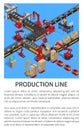 Production Line Conveyor for Smartphones Creation