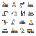 Production Line Icons
