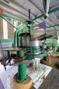 production line Inside the Glenloch Tea Factory, Nuwara Eliya Royalty Free Stock Photo