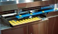 Production line of moon cake stamping machine