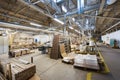 Woodworking factory workshop Royalty Free Stock Photo