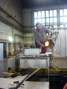 Production of Murano glass