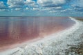 Production of rose salt, salt lakes with algae and mud. It is considered to be the most useful in the world organic plant