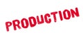 Production rubber stamp