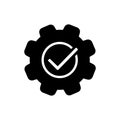 Production vector icon. Efficiency illustration sign. Operational excellence logo. process symbol.