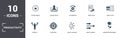 Productivity icons set collection. Includes simple elements such as Potential, Coffee Break, Online Fraud, Automation, Work Plan,