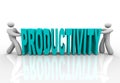 Productivity - People Push Word Together