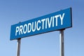 Productivity signpost