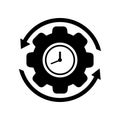 Productivity vector icon. Efficiency illustration sign. capacity symbol.