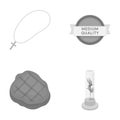 Products, business, restaurant and other web icon in monochrome style.plant, flower, jewelry, icons in set collection.