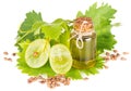 Products for grape seed oil