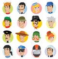 Profession avatar icons