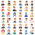 Profession and job related icon set 2, Male version