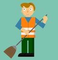 Profession Street Cleaner