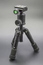 Professional adjustable telescopic camera tripod Royalty Free Stock Photo