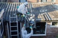 Professional asbestos removal