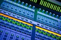 Professional audio mixer Royalty Free Stock Photo