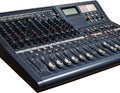 Professional Audio Mixing Console Royalty Free Stock Photo