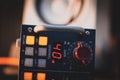 Professional preamp in studio Royalty Free Stock Photo