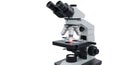 Professional Binocular Microscope on Lab Table Royalty Free Stock Photo
