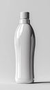 Professional Bottle Mockup for Drinks or Cosmetics on Clean White Background Royalty Free Stock Photo