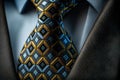 Professional Businessman Close-Up Shot In A Stylish Suit And Tie, Representing Success - Generative AI Royalty Free Stock Photo