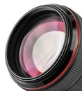 Professional camera lens Royalty Free Stock Photo