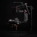 Professional camera set on a 3-axis gimbal Royalty Free Stock Photo