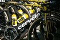 Professional Cervelo road bikes from Team Visma Lease a Bike at La Volta Catalunya 2024.