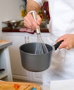 Professional chef hands Royalty Free Stock Photo