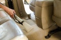 Professional Cleaning Of Interior Back Seats Carpet SUV Model C