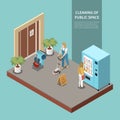 Professional Cleaning Isometric Set