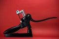 Professional corkscrew for opening bottles Royalty Free Stock Photo