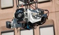 Professional Crane Camera Royalty Free Stock Photo