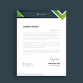 Creative professional business letterhead design template