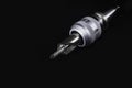 Professional cutting tools set. consists of drill and insert. Material carbide. used for metalwork. Royalty Free Stock Photo