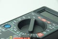 electronic multimeter close up Royalty Free Stock Photo