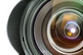 Professional Digital Photo Camera Lens Royalty Free Stock Photo