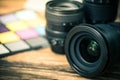 Professional digital photography lens