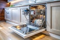 Professional Dishwasher Installation Under the Counter A Comprehensive Guide for Homeowners Royalty Free Stock Photo
