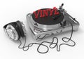 Professional DJ Vinyl player concept Royalty Free Stock Photo