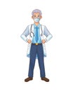 Professional doctor avatar character icon Royalty Free Stock Photo