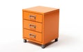 Professional Drawer Unit on White Background Royalty Free Stock Photo